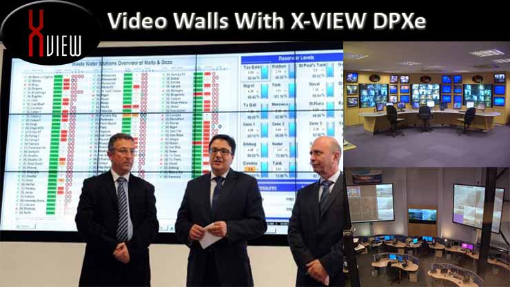 X-View Video walls Control Rooms