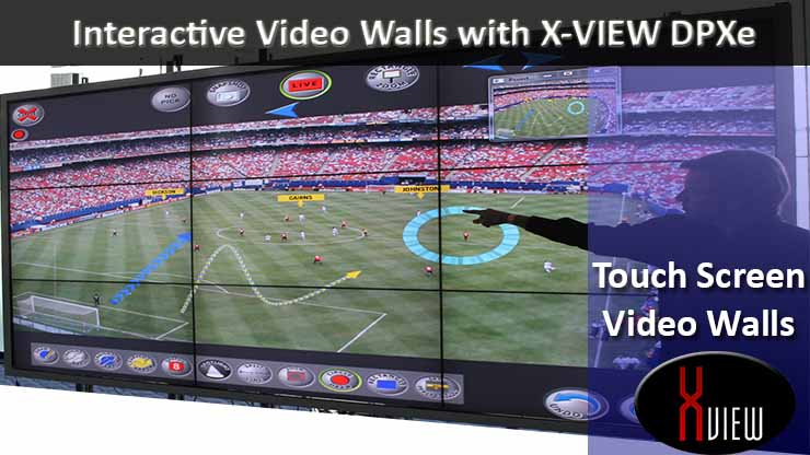 X-View Video wall Touch Screen